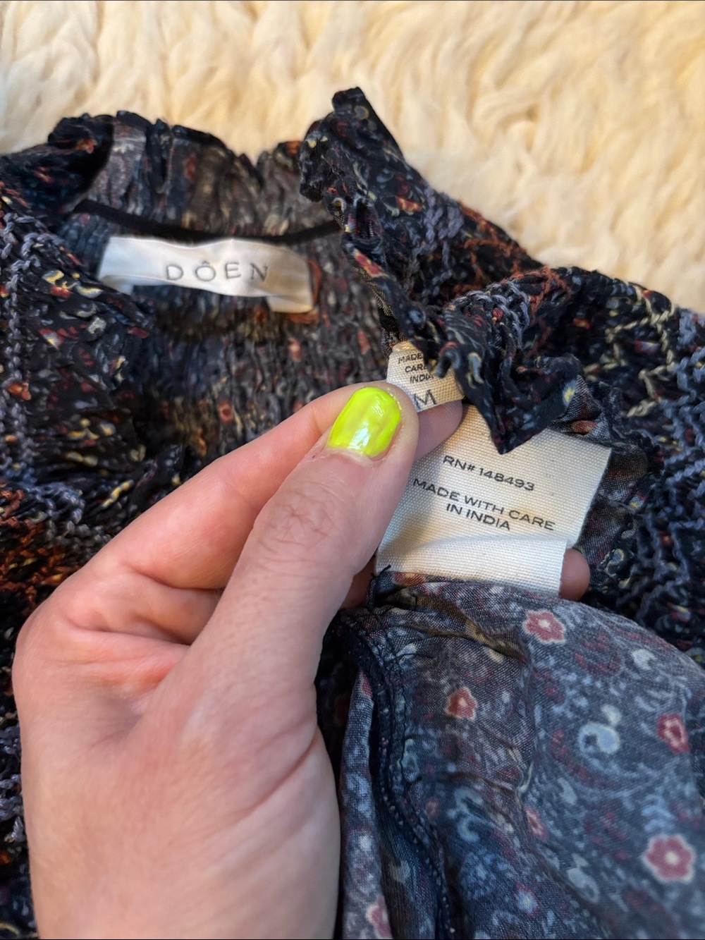 Doen Floral Smocked Dress - Picture 6 of 17